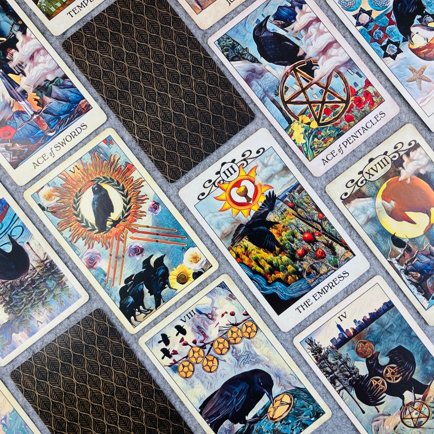 Crow Tarot - tarot karte (MJ Cullinane)