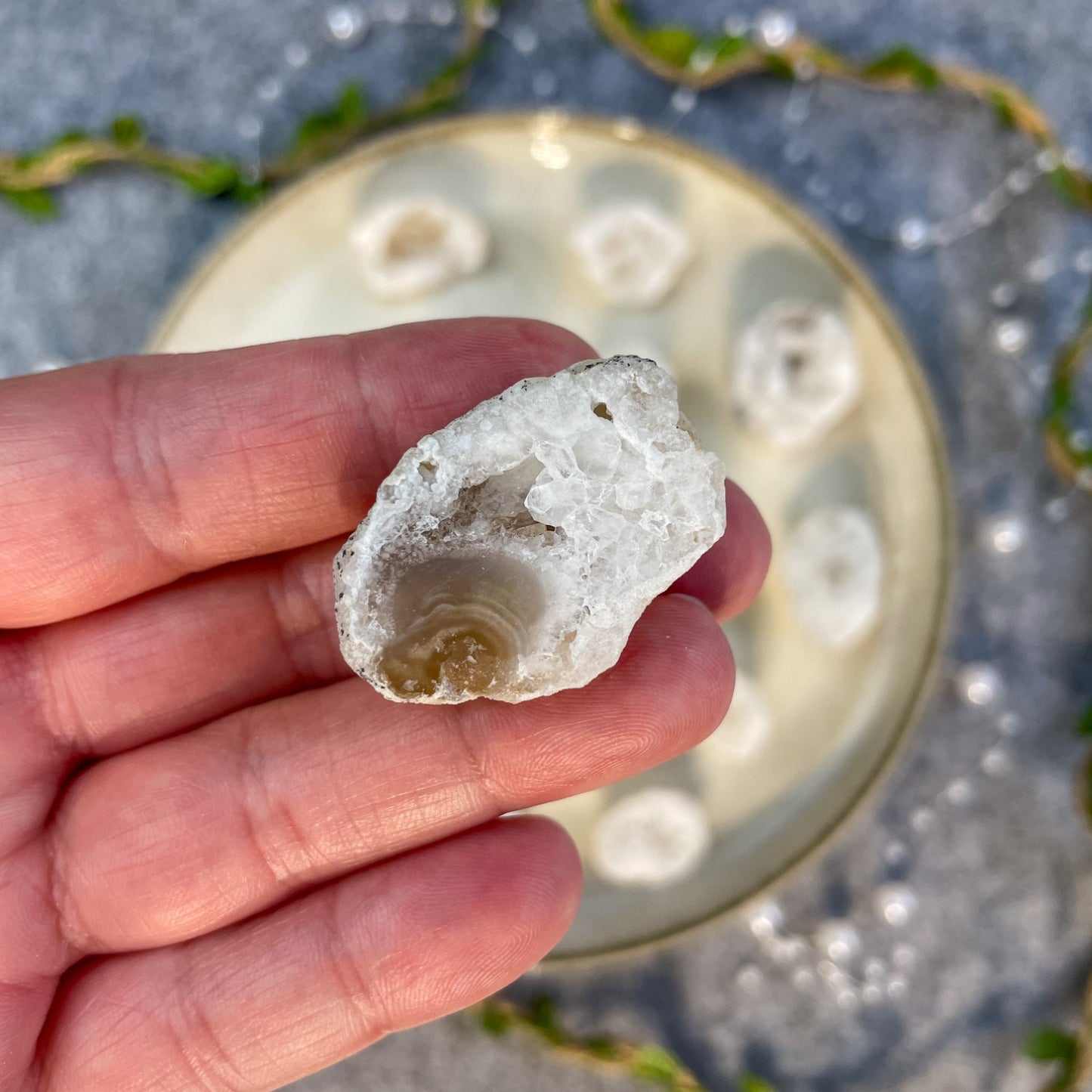 Kamena strela - mini geoda