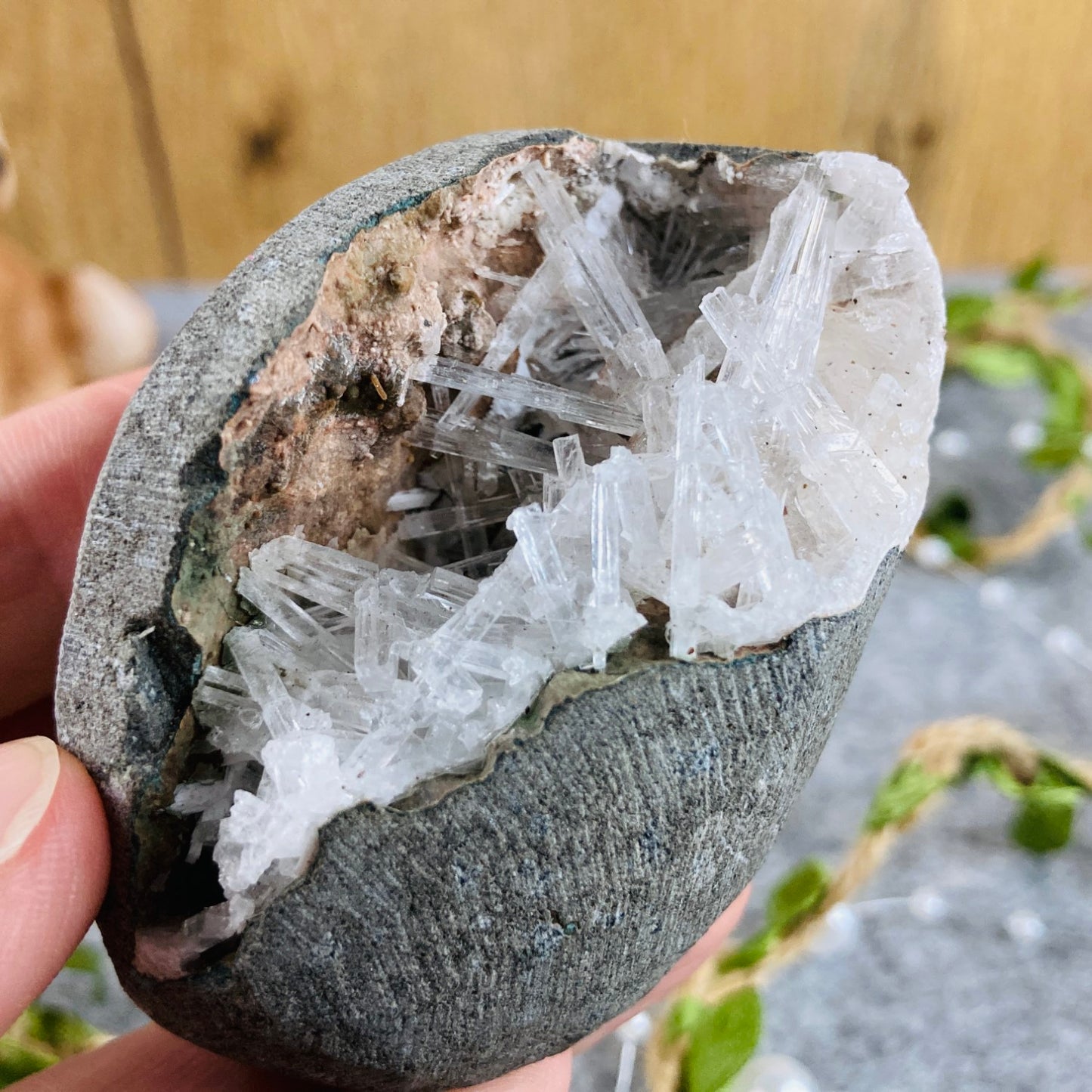 Skolecit v bazaltu #02