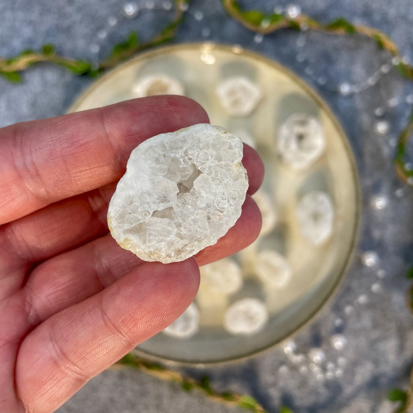 Kamena strela - mini geoda