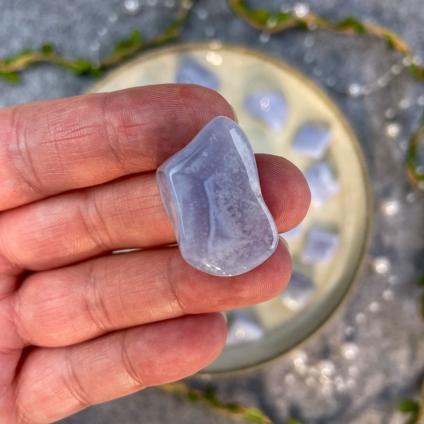 Kalcedon Malavi - Tumbled