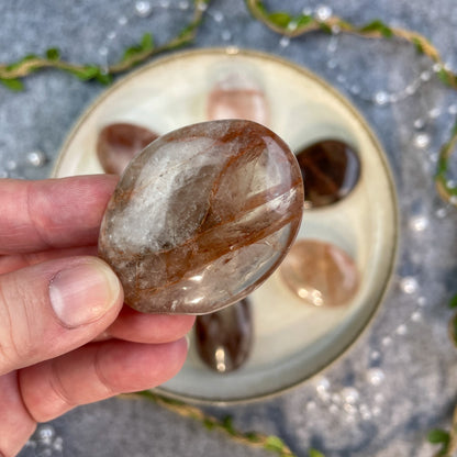 Hematit kremen - palmstone