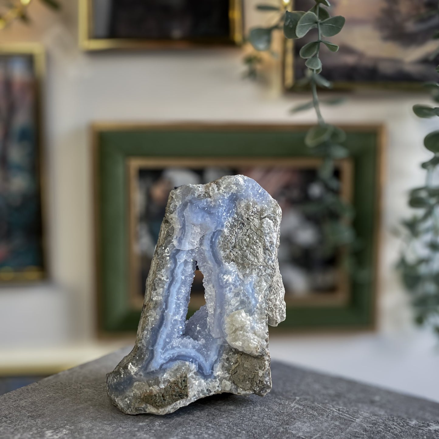 Modri kalcedon Malavi #08