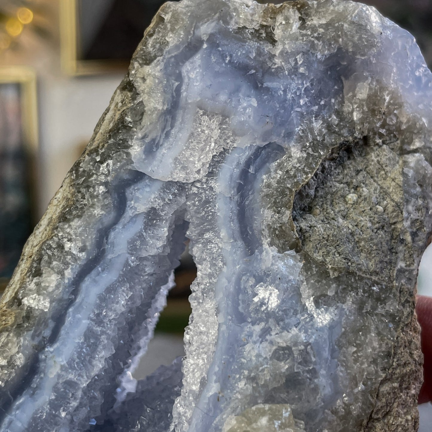 Modri kalcedon Malavi #08