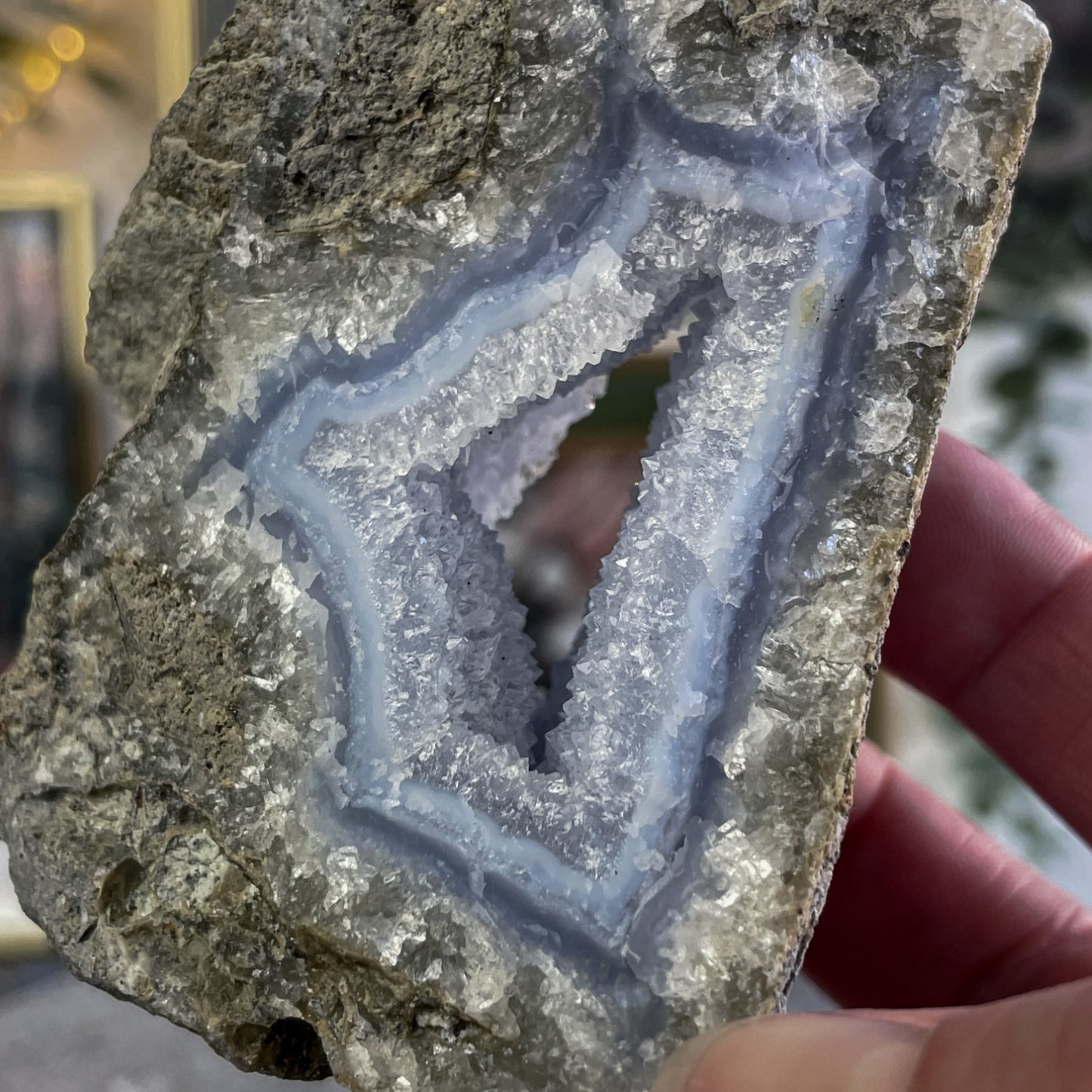 Modri kalcedon Malavi #08