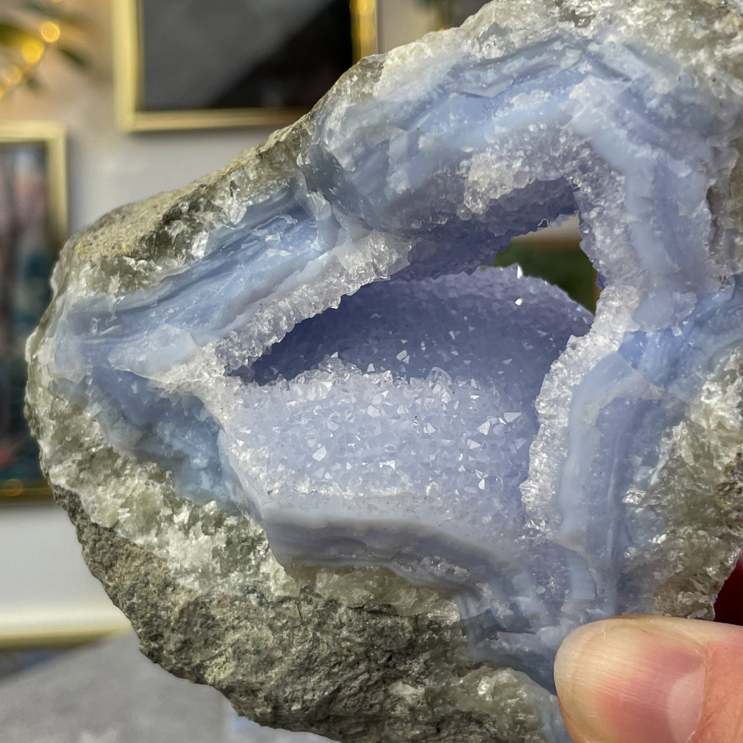 Modri kalcedon Malavi #06