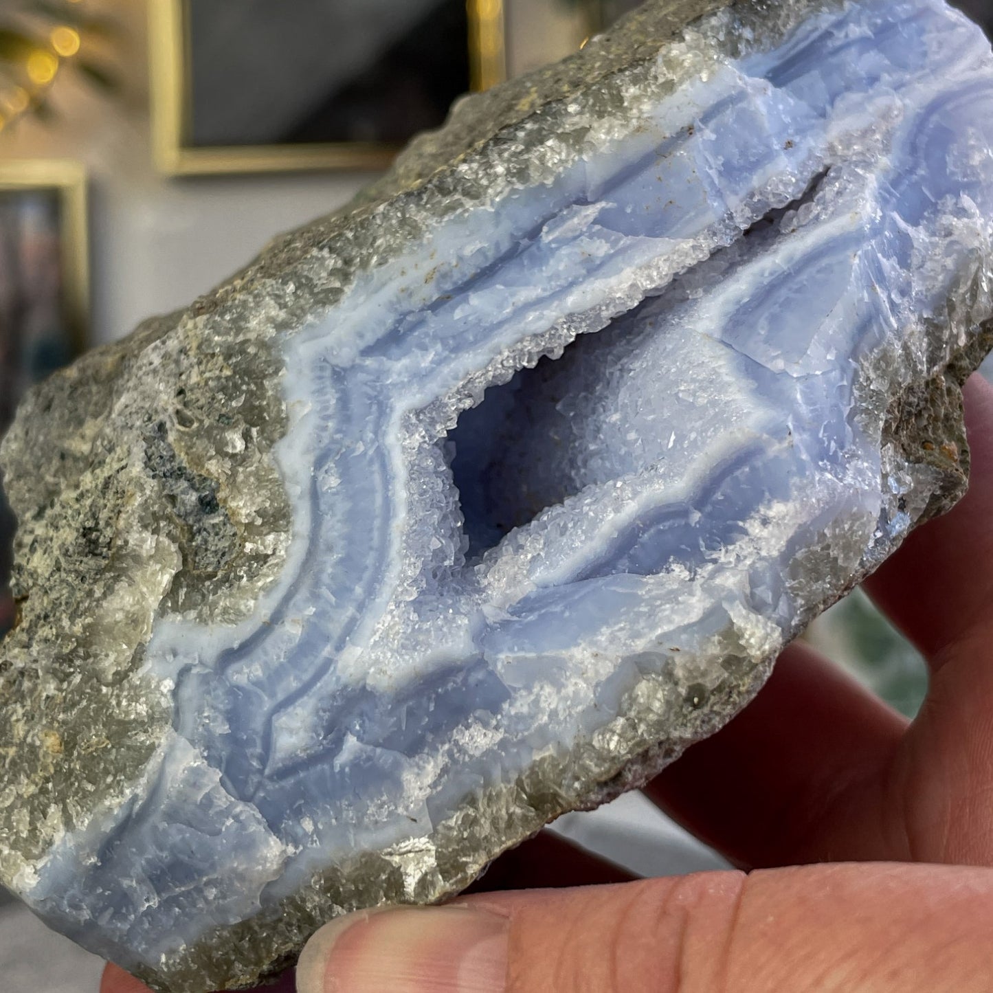 Modri kalcedon Malavi #07