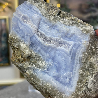 Modri kalcedon Malavi #07