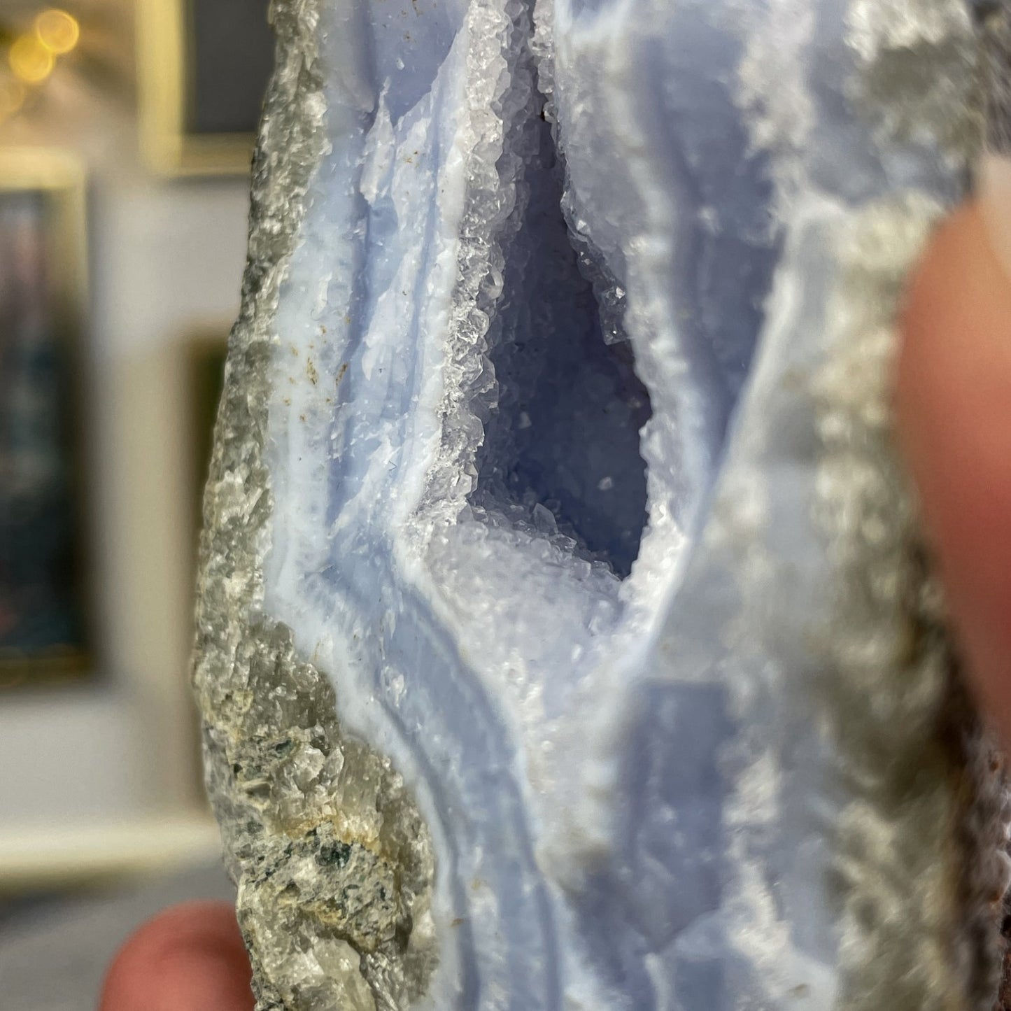 Modri kalcedon Malavi #07