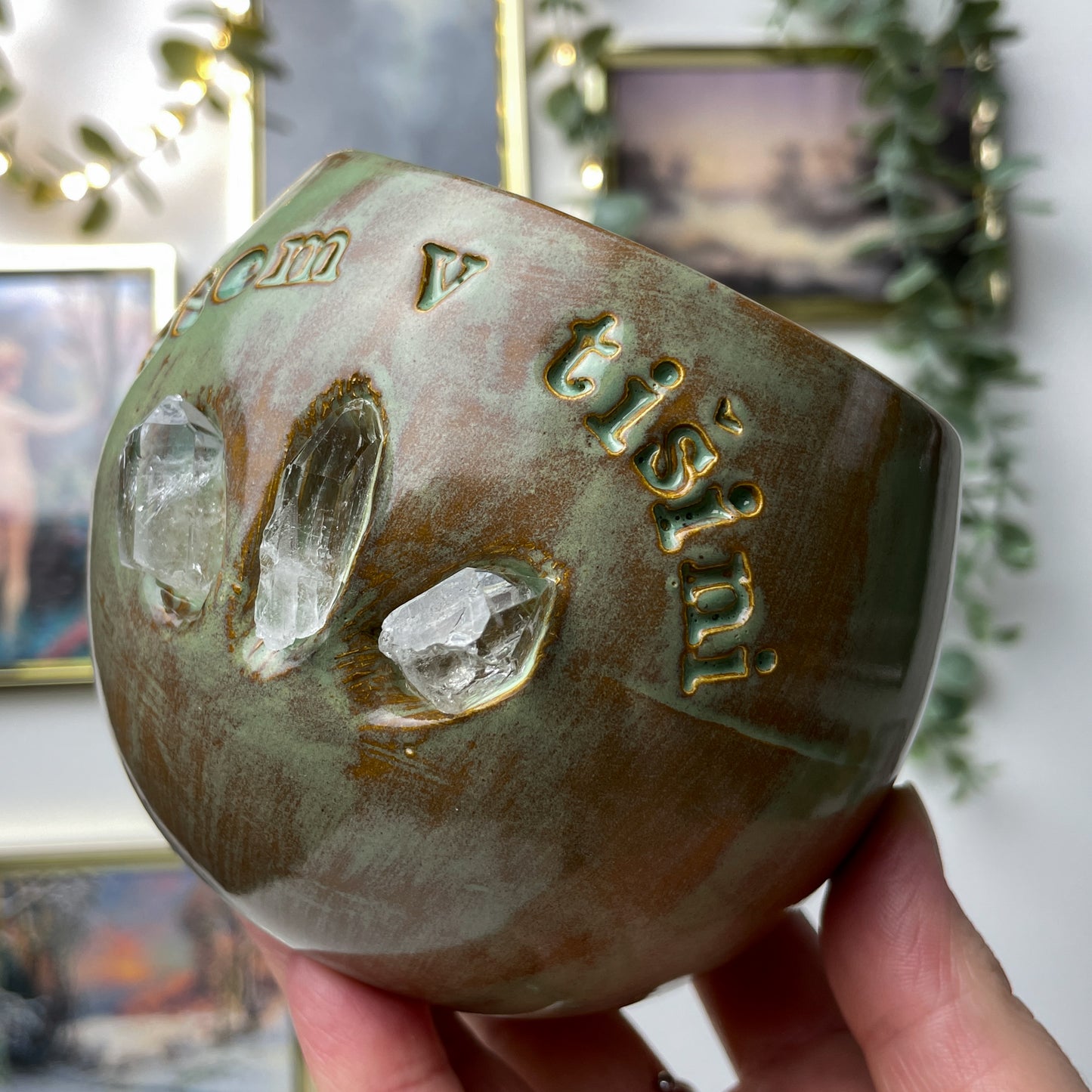 Afirmacijska skodelica - Rastem v tišini #01