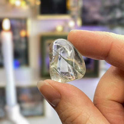 Fantomski kremen s kloridom - tumbled