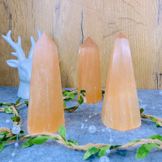 Oranžni selenit - stolp